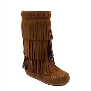 SALE, NEW TRUE CRAFT Girls Fringe Boots